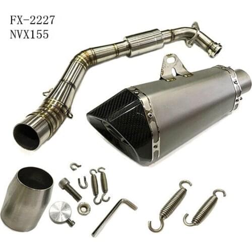 Motorcycle accessories are suitable for NVX155 exhaust pipe modified motorcycle muffler