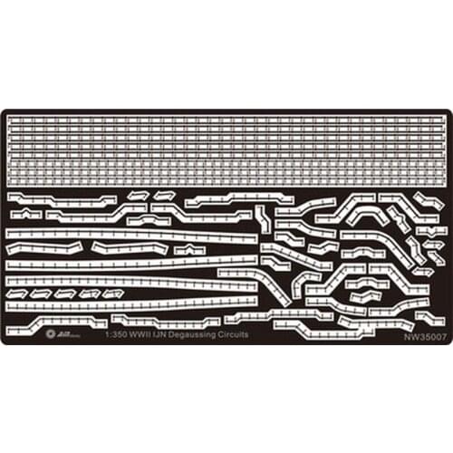 AM-WORKS NW35007 1/350 WWII IJN Warship Degaussing Circits - Upgrade Detail Set