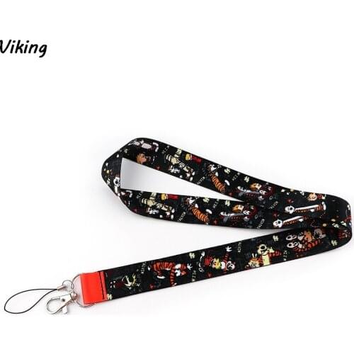 G1856 Cartoon Tiger Keychain Phone Lanyard Fashion Strap Neck Lanyards ID Card Holder Keys Kids Gift