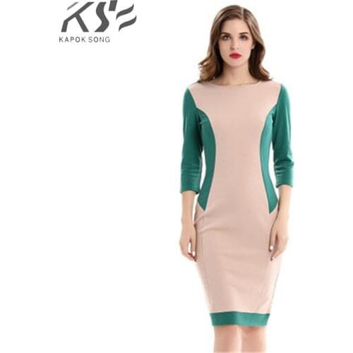 KAPOK SONG Short Dresses For Women