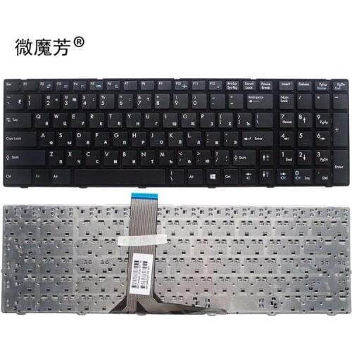 New russian Keyboard for MSI A6600 GE640 GE620 RU black laptop keyboard