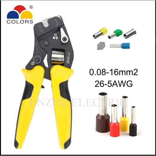 Mini-type self-adjustable crimping plier fasen Hand tool VSC10 16-4A Special 23-5AWG pipe clamp Tweezers Knife four-sided crimp