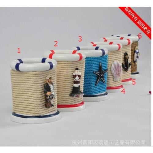 Pen Pen simple Mediterranean style home office gift ornaments Knot Pen table decor