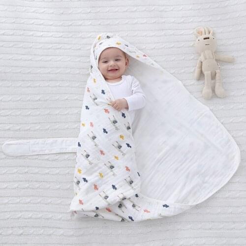 Spring Sleeping Bag Newborn Anti-kick Quilt Summer Bedding Baby Blanket Autumn Newborn Sleeping Bag Blanket Thin Cotton Dual-use