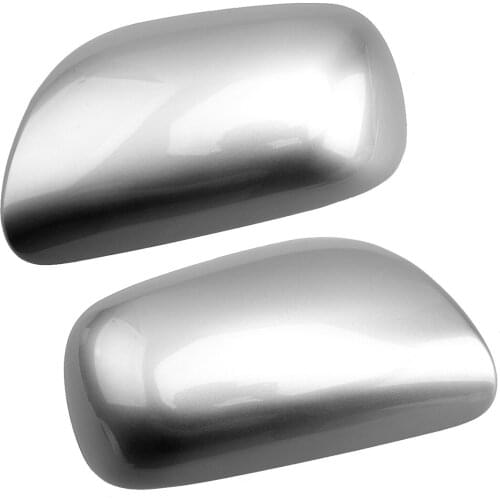 1 Pair Car Front Left Right Side Mirror Cap Cover Housing Decoration Fit for Toyota Corolla 2007 2008 2009 2010 2011 2012 2013