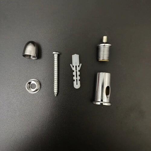 4 Packs Fixed screw /Hanging wire fitting For steel cable fasten/ lifting Stainless steel Rope /Used without ceiling