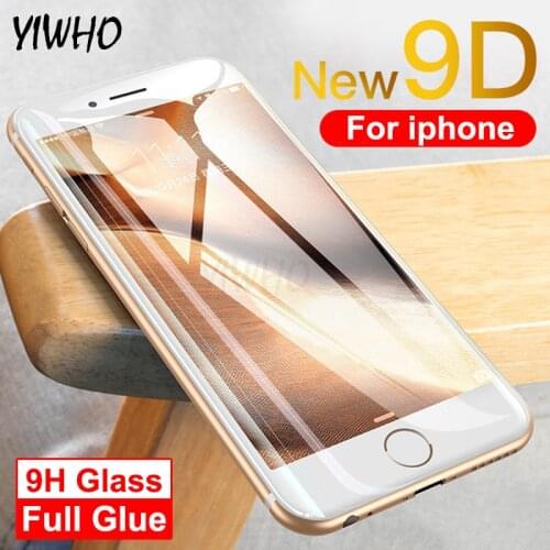 9D Screen Protector Protective Glass On The for Apple IPhone 8 Plus Tempered Glas Film I Phone 11 12 Pro Max 6 S XS XR X SE 2020