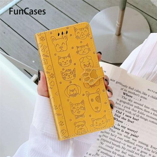 Lovely Dog PU Leather Wallet Case For case Redmi Note 7 Shell Cases Movil Redmi phone case Note 7S 8 Pro S 8T 9 Max Portable