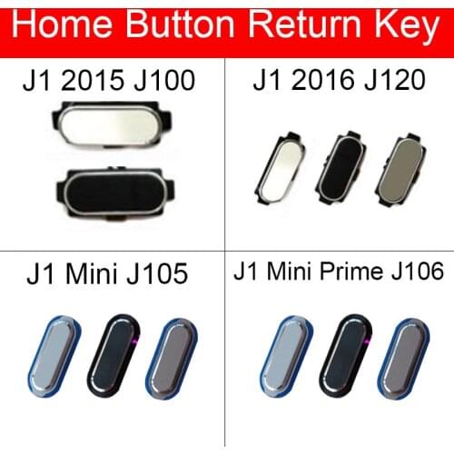 Home Button Flex Ribbon Cable For Samsung Galaxy J1 Mini Prime 2015 2016 J100 J120 J105 J106 Home Return Key Button Flex Ribbon