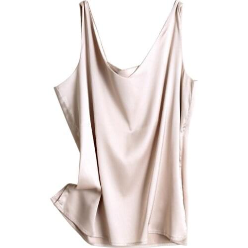 FALAISHUKA Womens Silk Tops