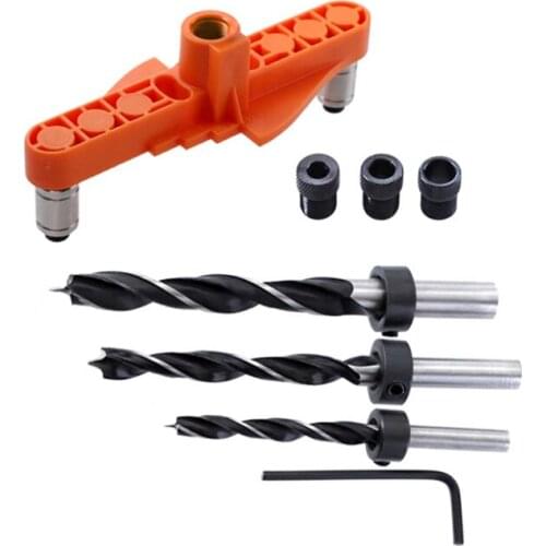 JFBL Hot Dowel Jig with Center Scriber Line,Self Centering Dowel Jig Kit for Working Drilling and Marking