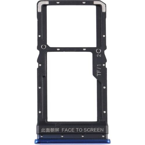 SIM Card Tray SIM Card Tray Micro SD Card Tray for Xiaomi Poco X3 Poco X3 NFC Version Cell Phone Card Solot Replacement