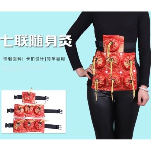 Moxibustion massage Detachable Moxibustion Massager Copper Box Smokeless Moxa Sticks Treatment Therapy For Body Leg