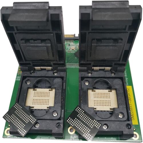 Multifunctional SSD test board SM2258XT 2 in 1 test board BGA132/152 probe test socket SSD flash memory particle 8CE test board