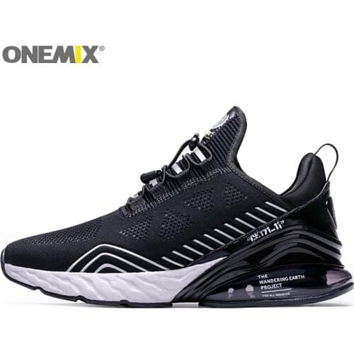 ONEMIX Men Tennis Running Sneakers Nice Trends Athletic Breathable Mesh Trainers Air Cushion 270 Road Jogging 95 Sport Shoes