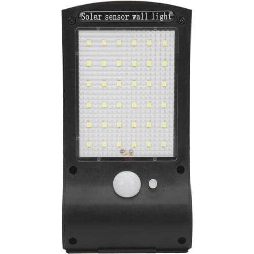 Wall Solar Light 36LED Wall Solar Light Outdoor Solar Lights Solar Motion Sensor Light for Garage Garden and Other Places