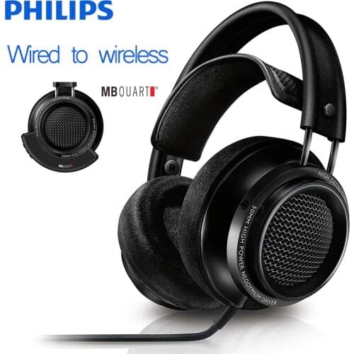 Philips Fidelio X2HR headphones voted best product in 2015 with 50 mm high-power drive 3meters Line Length for xiaomi smartphone