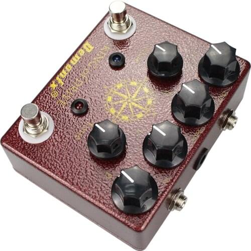 NEW Demonfx King Of Drive Electric Guitar Effects Clone Analogman King of Tone Overdrive Single GOD Reissue