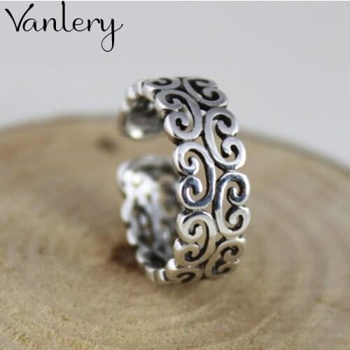 New Arrivals Charming Hollow Pattern Ring for Women Boho Knuckle Party Rings Gothic Punk Jewelry Gifts for Girls 2021