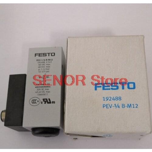 New original adjustable pressure switch PEV-1/4-B-M12 192488
