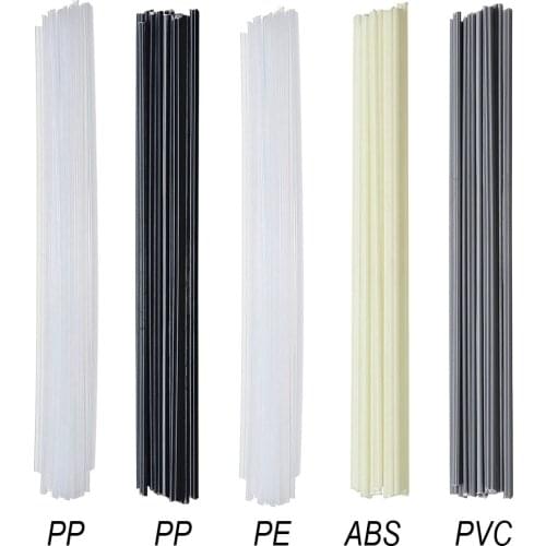 Hot Air Tourch Plastic Welding Rods ABS PP PVC PE Welding Sticks 5x2.5mm For Plastic Welder Gun Bumper Repair Welding Accessory