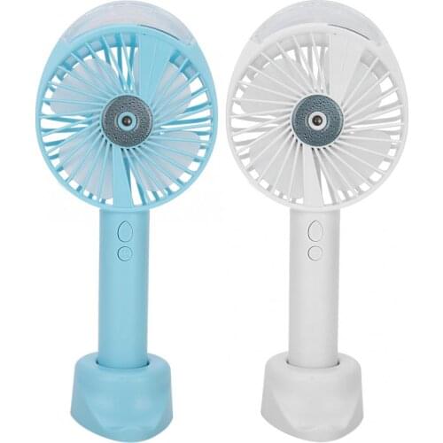 1200mAh Portable Water Spray Mist Fan Electric USB Rechargeable Handheld Mini Fan Cooling Air Conditioner Humidifier