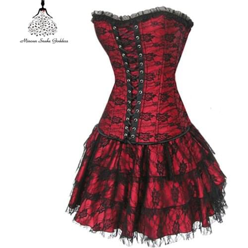Waist trainer corsets steampunk corselet gothic Plus Size Sexy Gothic corsets shapers body intimates corsets and bustiers