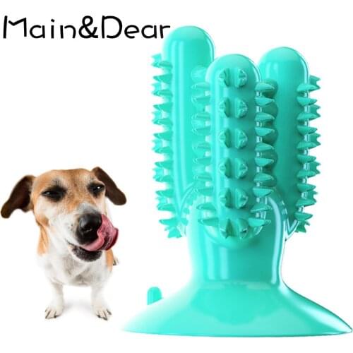 Pet Supplies New Products Hot Explosive Models Dog Toothbrush Dog Teeth Stick Leaking Food Resistant Dog Bites Toys
