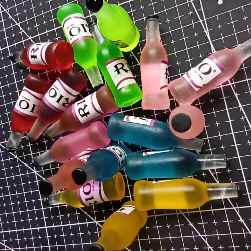 1pcs/lot resin solid Simulation cocktail drink 41mm Cabochons Hair Bow Center Card Frame Making Craft DIY