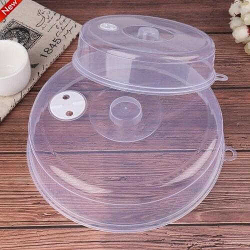 1pc Seal Fresh Keeping Pot Lid Transparent Kitchen Utensil Cover Microwave Oven Bowl Cover Food Preservation