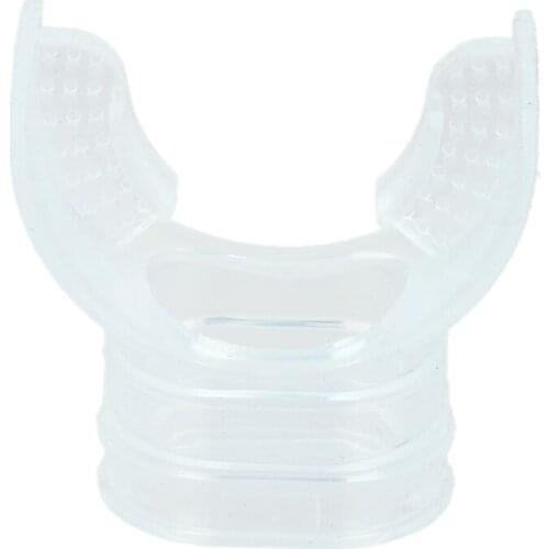 1pcs Clear Silicone Scuba Diving Mouthpiece Snorkel Regulator Replacement