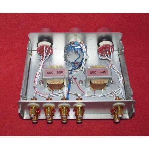 10 times "amplification" passive front stage, assembled with 600Ω: 60K audio booster transformer, strong impedance matching