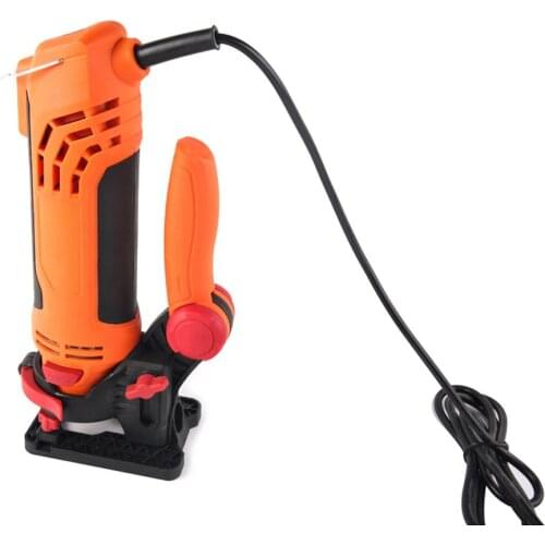 600W Electric Milling and Engraving Machine Woodworking Trimming Machine Slotting Trimming Machine for Metal/Tile Masonry/Glass