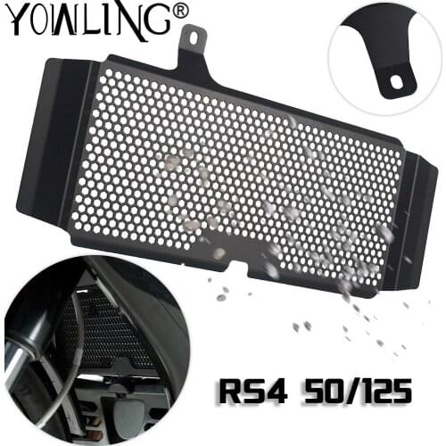 Motorcycle Aluminum Radiator Guard Protection Grille Grill Cover Protector For Aprilia RS4 50 125 2011-2017 2018 2019 2020 2021