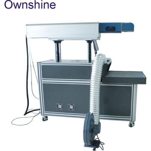 Large format 3D Dynamic focus 180W co2 galvo laser cutting marking machine for paper greeting invitation wedding cards