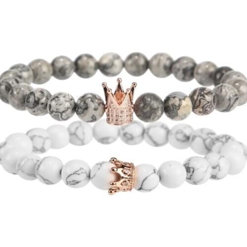 Ccouvergg Stone Bracelets