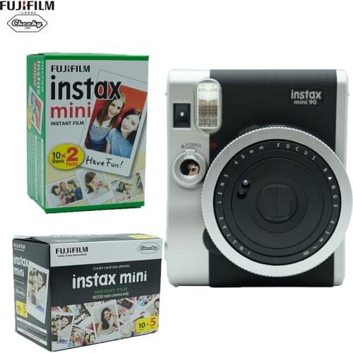 Fujifilm Instax Mini Film Mini 90 Instax Camera Fujifilm Instax Mini 90 Instant Film Photo Camera Christmas Gift Origianl Fuji