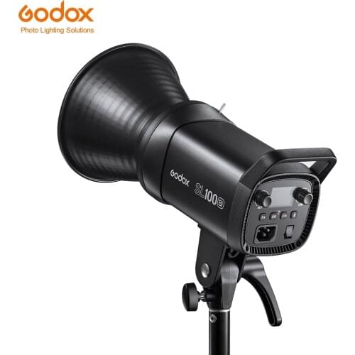 Godox SL100Bi SL100 Bi 100W 2800-6500K Bi-color LCD Panel LED Video Light Continuous Output Bowens Mount Studio Light