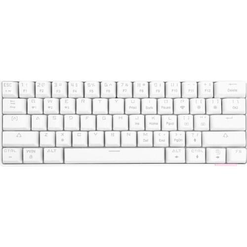 Ice Code Dik61 Bluetooth Wired Wireless Mechanical Keyboard Mobile Phone Tablet Q1JF