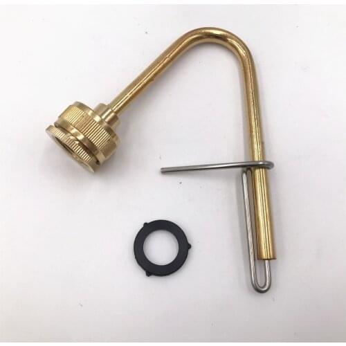 Homebrew Brass Carboy & Bottle Washer,Clean Fast easy Bar Accessory