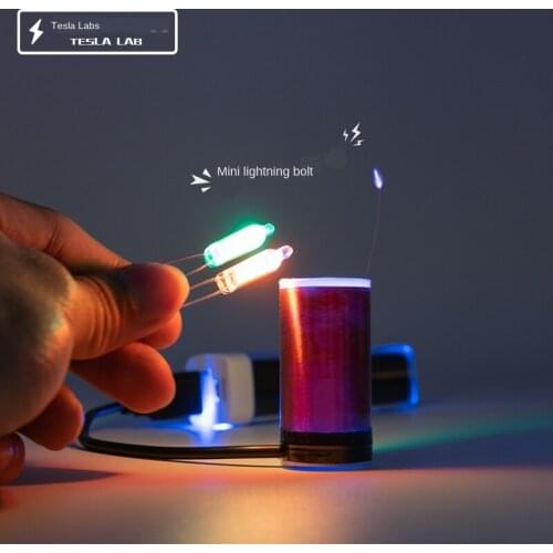 Mini Tesla coil one watt power mobile power supply technology small