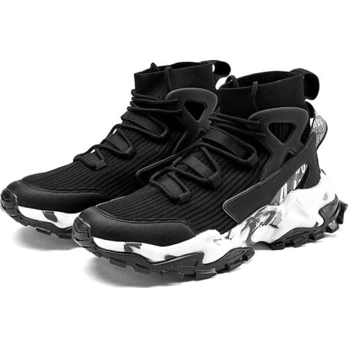 Men Casual Shoes Comfortable Fashion Sneakers for Men Shoes Brand Outdoor Leisure Footwear High-top Mens Popcorn men sneakers