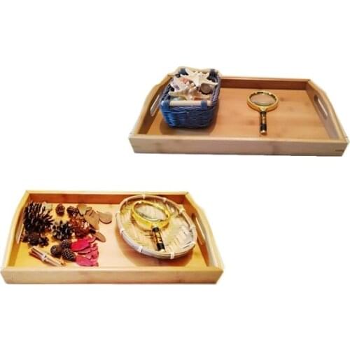 Montessori Teaching Kit Kindergarten Classroom set magnifying glass observation items science and culture teaching aids