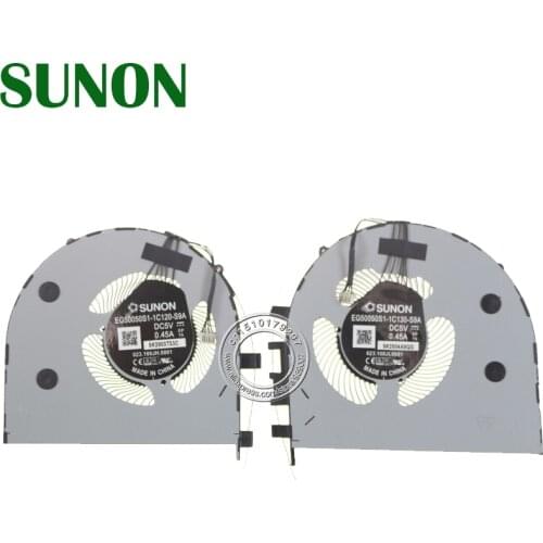 Laptop Cooling Fan EG50050S1-1C120-S9A EG50050S1-1C130-S9A DC5V 0.45A 023.100JH.0001 023.100JI.0001 5Pin