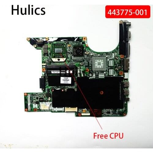 Original For HP DV6000 DV6300 DV6400 DV6500 DV6700 DV6200 dv6118NR 443775-001 laptop motherboard DDR3 NF-G6150-N-A2 with CPU