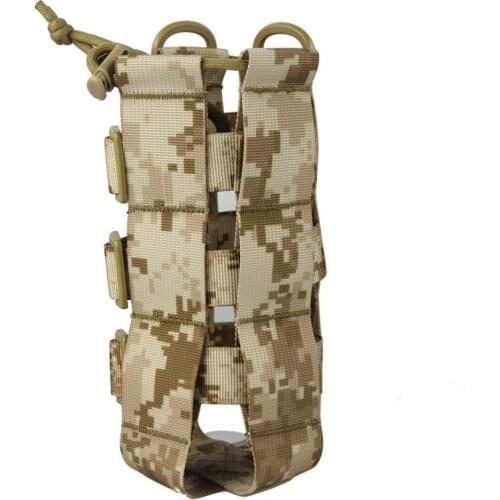 Outdoor 0.5-2.5L Water Bottle Bag Nylon Tornado Kettle Bag Water Bottle Pouch Military Canteen Cover Holster Travel Kettle Bag