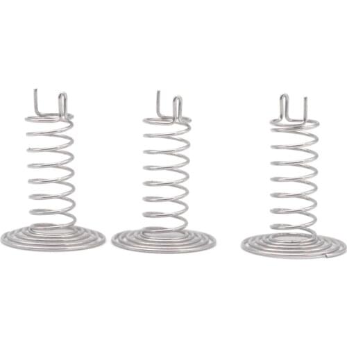 FINEWE ZU Wire diameter 0.3 0.4 0.5 mm PCB Panel Terminal Electronic Induction Compression Nickel Battery Key Touch spring