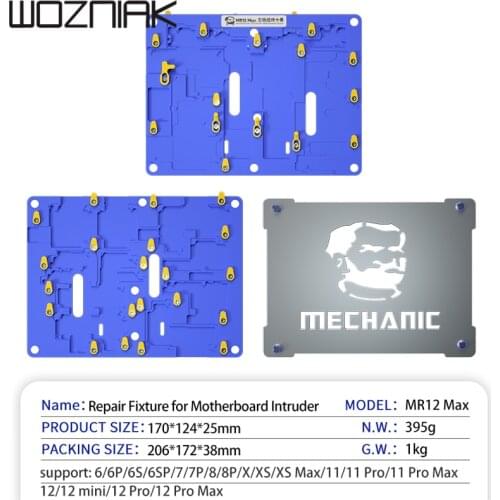 Mechanic 18 IN 1 Fixture For iPhone 6-11 Pro-12 Pro MAX Motherboard Jig PCB Board Holder Fixture Soldering Maintenance Platform