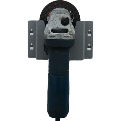 Angle Grinder Frame Holder Tool Hanging Board Hole Plate Hook Parts Storage Box Polisher Cutting Machine Storage Hook