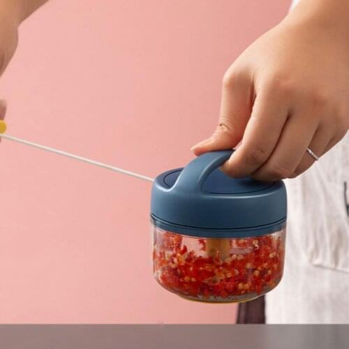 Hand Pull Ginger Garlic Crusher Manual Garlic Mincer Chopper Chili Garlic Press Masher Fruit Vegetable Tools Kitchen Gadgets